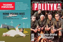Okładki "Tygodnika Powszechnego" i "Polityki"