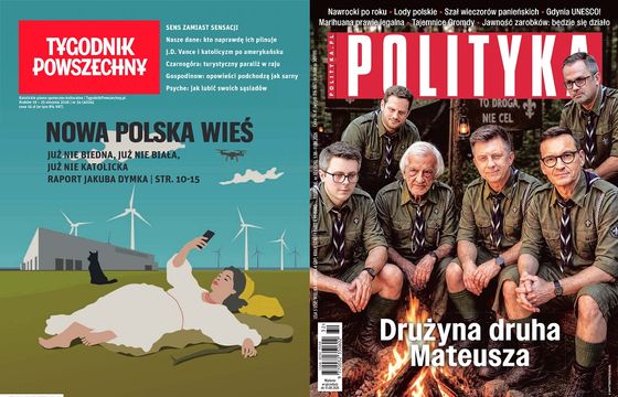 Tylko "Tygodnik Powszechny" zyskuje. Pisma prawicowe najmocniej w dół