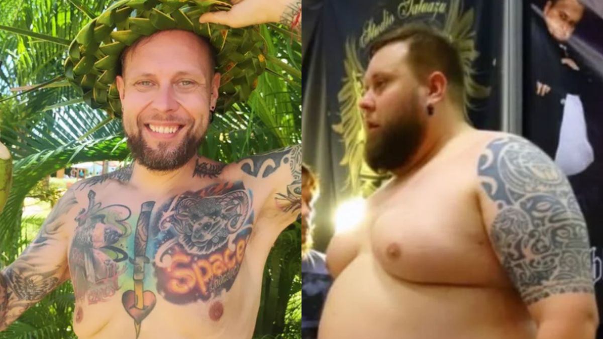 Mateusz Borkowski schudł prawie 180 kilogramów