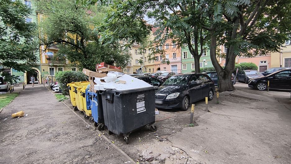 Podwórko przy Psich Budach