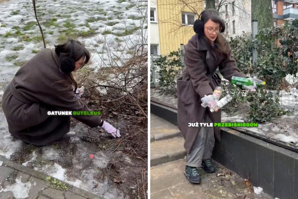 Odwilż w miastach. Kwitną "przebiśniegi". Tyle uzbierała w kilka minut