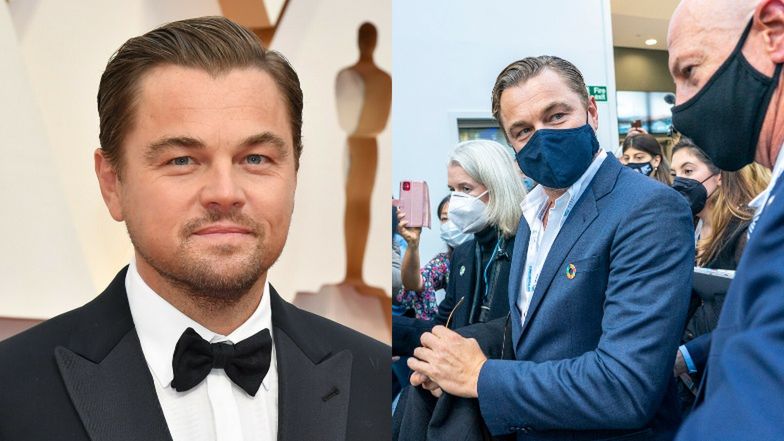 Leonardo DiCaprio przyleciał na szczyt klimatyczny KOMERYCJNYMI LINIAMI