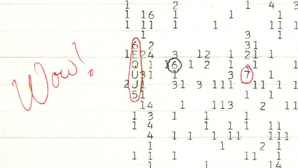 The "Wow!" signal remains a mystery