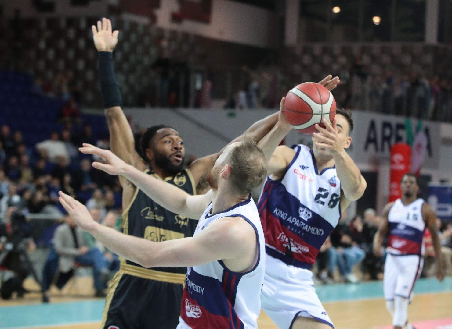 Trzeci mecz ćwierćfinałów Orlenu Basketu Ligi King Szczecin - Trefl Sopot w Netto Arenie (19.05.2025)
