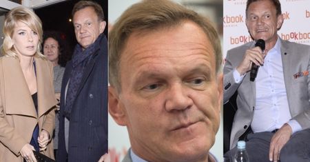 Pazura z żoną i olśniewającym uśmiechem promuje książkę (ZDJĘCIA)