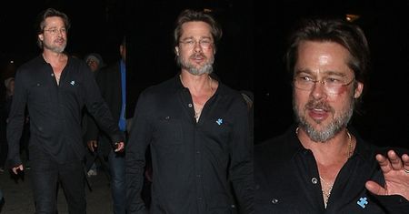 Brad Pitt z raną na policzku! (ZDJĘCIA)