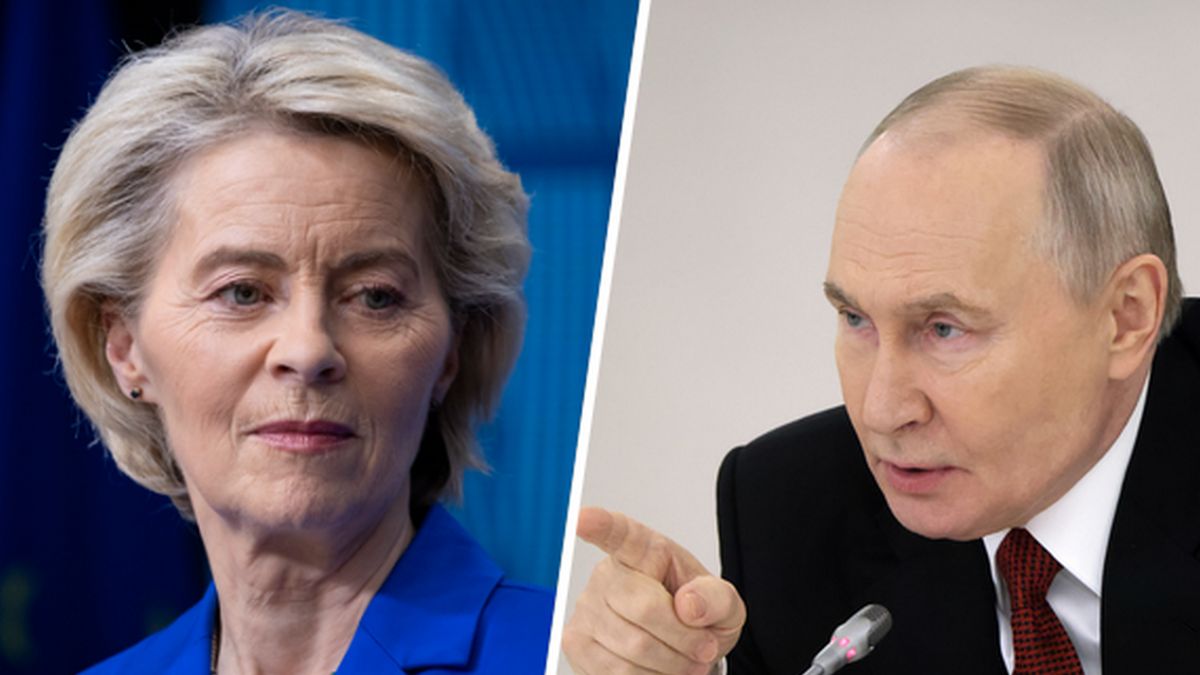 Ursula von der Leyen/ Władimir Putin