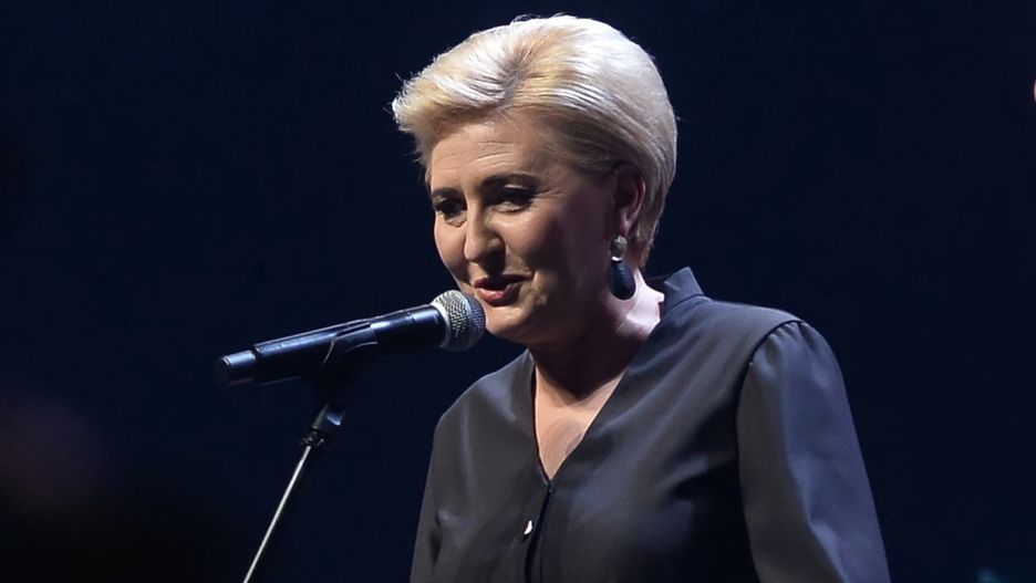 Agata Kornhauser-Duda na koncercie charytatywnym 