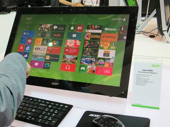 Acer Aspire 5600U AiO multitouch