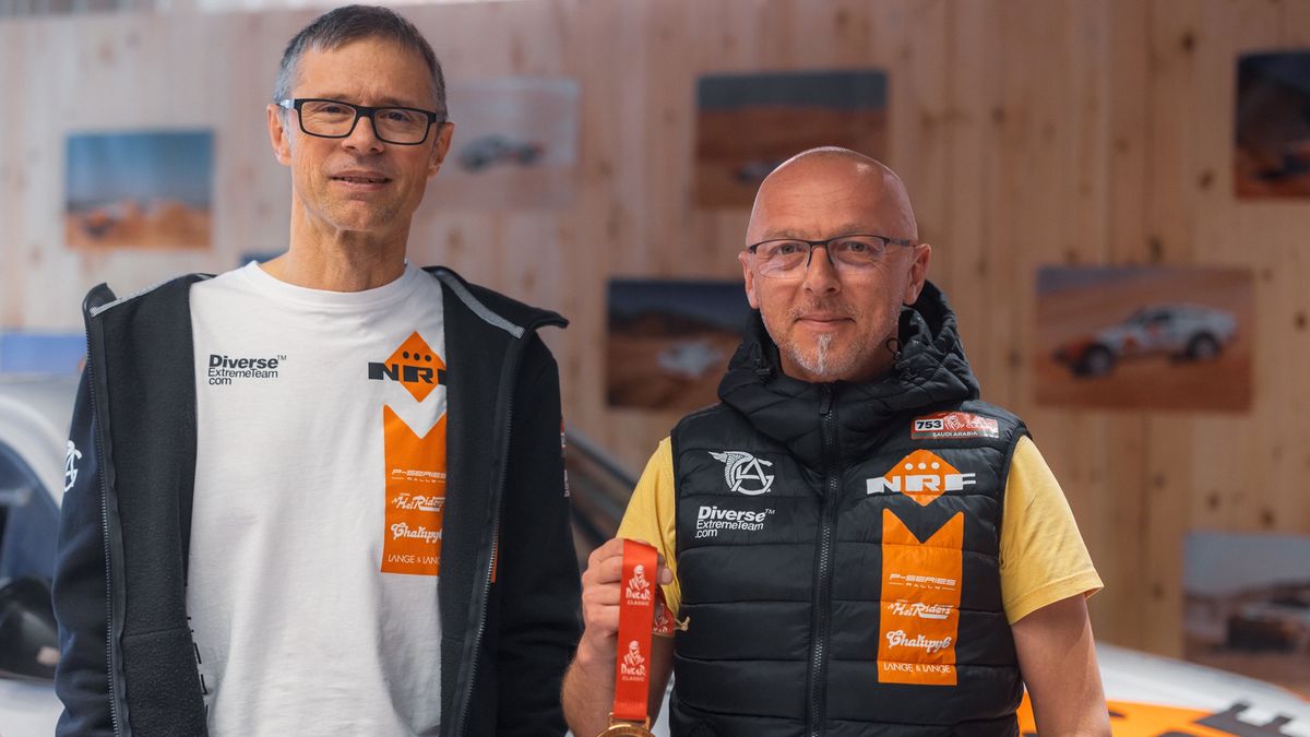 Tomasz Staniszewski (z prawej) i Stanisław Postawka (z lewej)