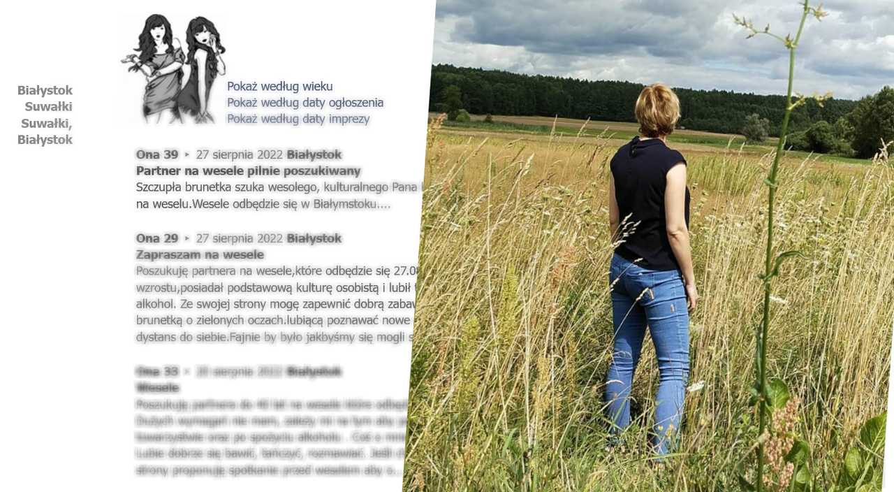 Magda chodzi na wesela "z ogłoszenia". Była na stu pierwszych i ostatnich randkach