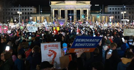 Nawet 100 tys. ludzi na ulicach Berlina. Skala protestu zaskoczyła