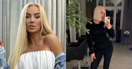 Izabela Macudzińska chwali się NOWĄ FRYZURĄ, a "fan" dogryza: "Twarz się już zapada". Jest odpowiedź celebrytki
