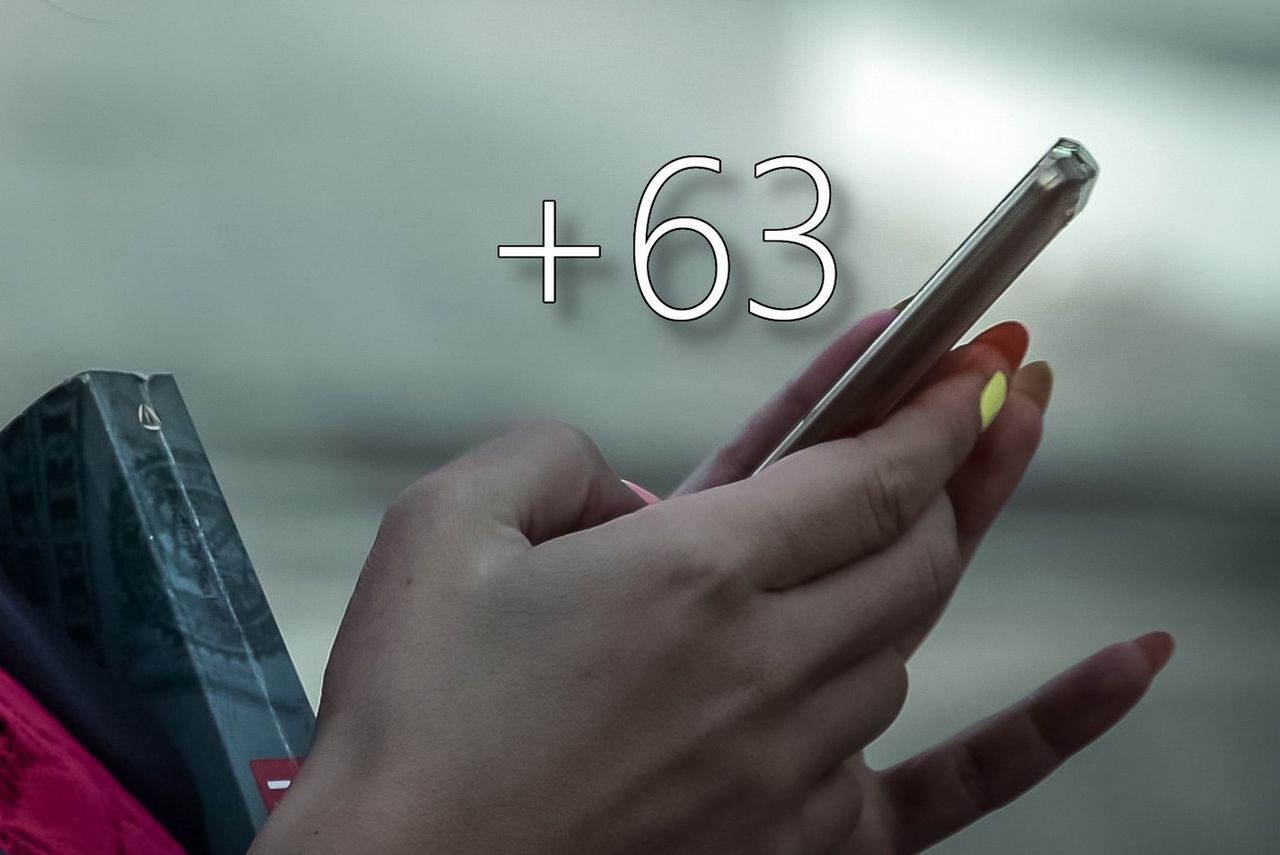 Wiadomość z numeru +63. "Wybierz nową datę/godzinę"