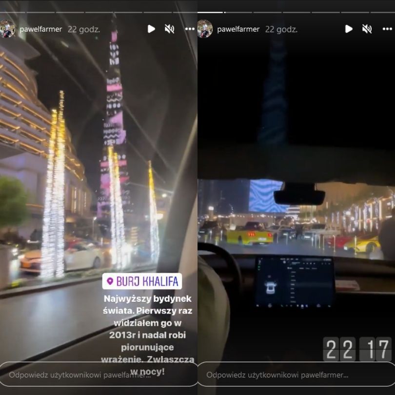 Marta Paszkin i Paweł Bodzianny polecieli do Dubaju 