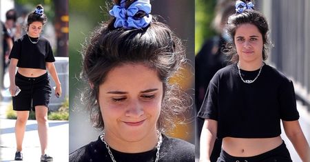 "Ciałopozytywna" Camila Cabello spaceruje z odsłoniętym brzuchem (ZDJĘCIA)