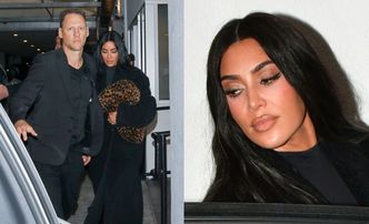 Kim Kardashian widziana pierwszy raz po dissie Taylor Swift. Minę miała NIETĘGĄ. Będzie wojna? (ZDJĘCIA)