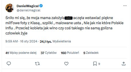 Obrzydliwy sen Daniela Magicala