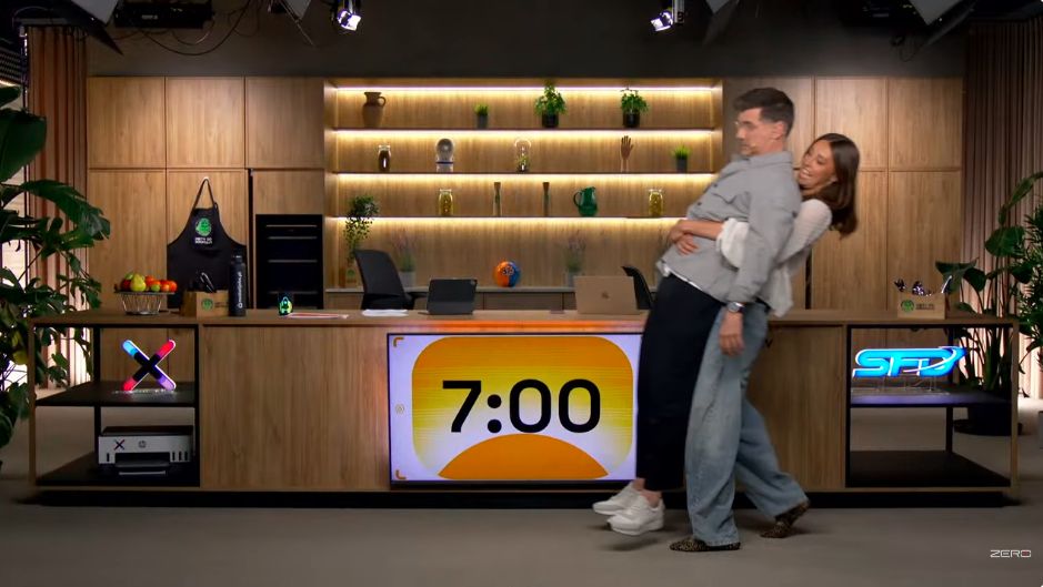 Iza Krzan wnosi Tomka Kammela przed kamery. Fajnie tam mają?
