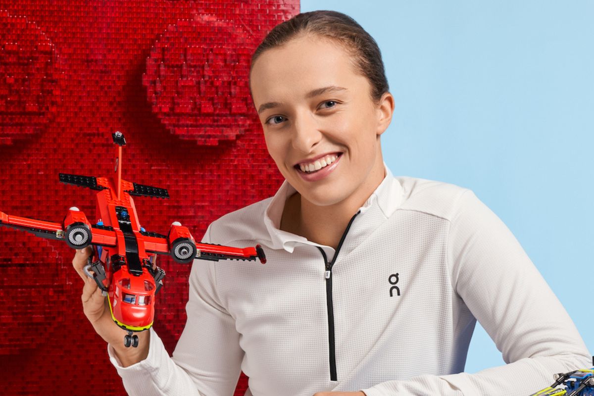 Iga Świątek została ambasadorką LEGO 