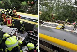 Katastrofa kolejowa w Niemczech. Są ofiary