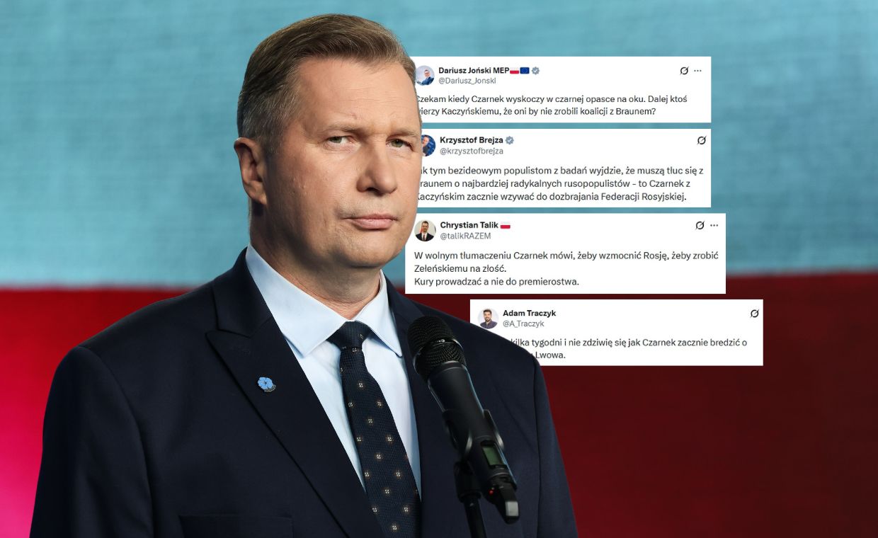 "Spasiba tawarisz". Fala oburzenia po słowach Czarnka