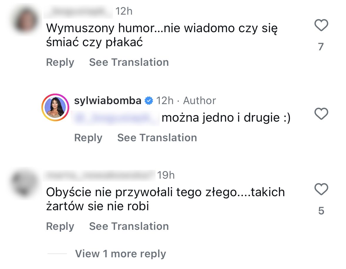 Internauci krytykują Sylwię Bombę