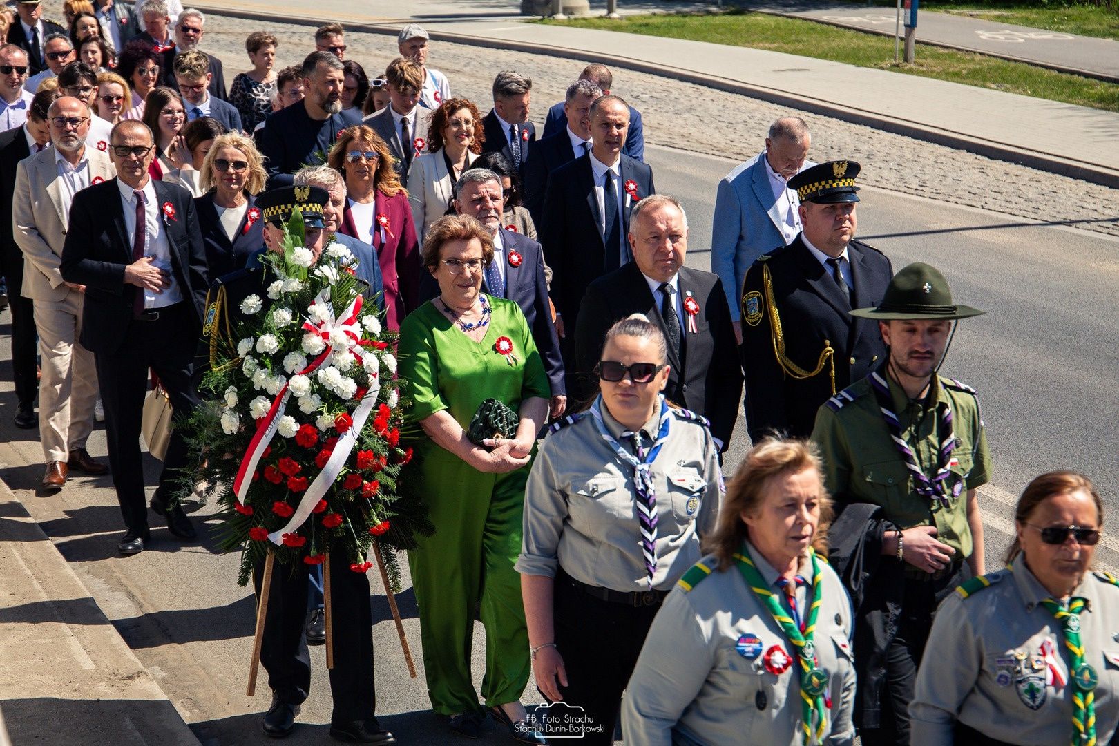 Ostrowiec Świętokrzyski uczcił 235. rocznicę uchwalenia Konstytu