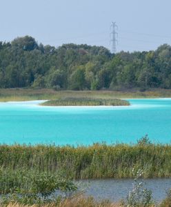 Toksyczne "Karaiby" pod Koninem. Jezioro turkusowe to śmiertelna pułapka