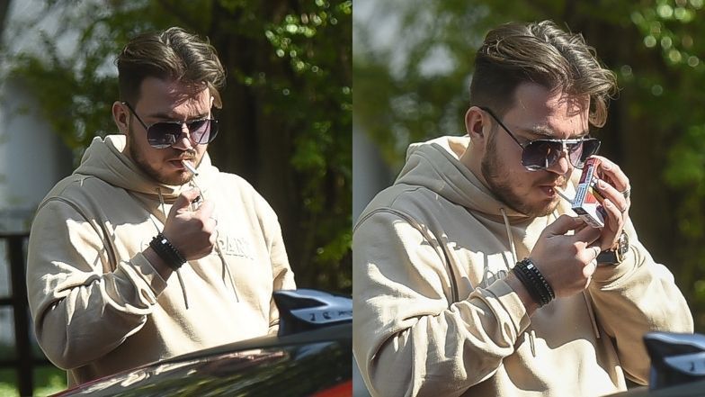 Mateusz Raduszewski na randce z ukochaną