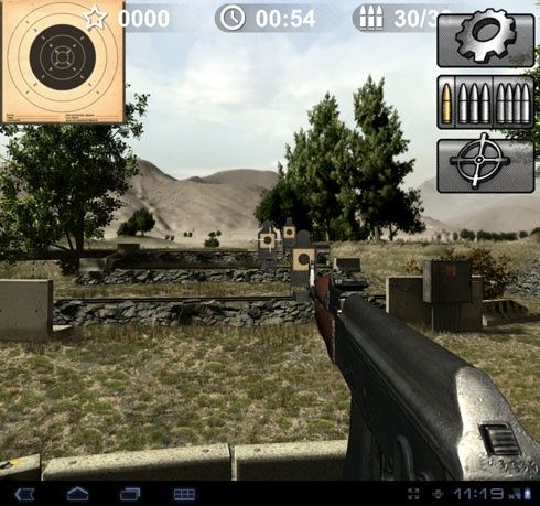 Sony Tablet P - arma 2
