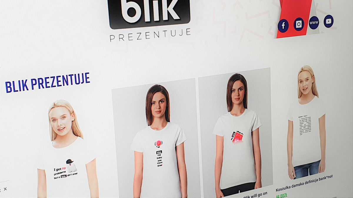 BLIK rozpoczął sprzedaż własnych gadżetów, fot. Oskar Ziomek