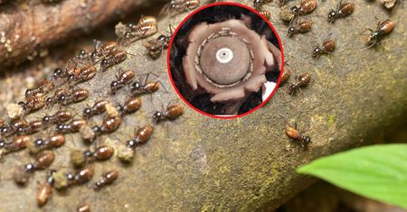 Uwikłane w "spiralę śmierci". Pokazano termity idące na śmierć