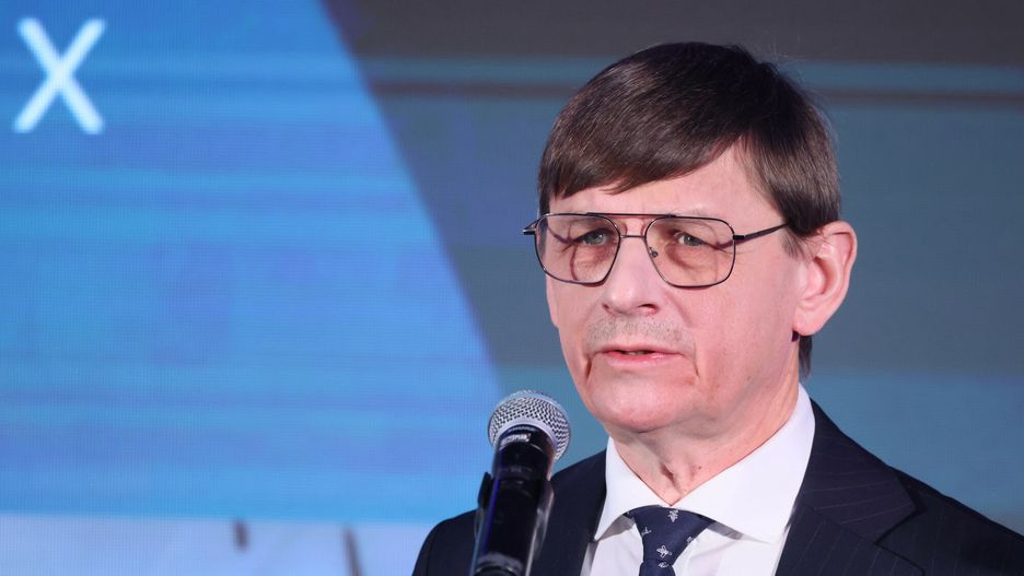 Og?oszenie nazwy pierwszej polskiej misji technologiczno-naukowej na ISS
Fot. Pawel Wodzynski/East News, 02.12.2024. Warszawa. Ogloszenie nazwy pierwszej polskiej misji technologiczno-naukowej na Miedzynarodowa Stacje Kosmiczna (ISS). Nazwa misji to IGNIS (lac. ogien).
N/z: prezes Polskiej Agencji Kosmicznej Grzegorz Wrochna
Pawel Wodzynski