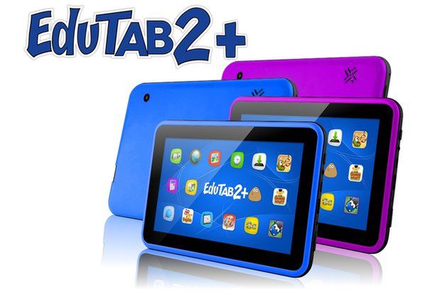 Tablety EduTab2+ są doskonałe dla dzieci.