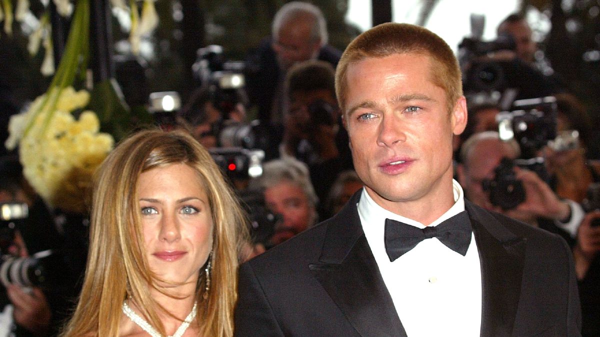 Jennifer Aniston i Brad Pitt w 2004 r.