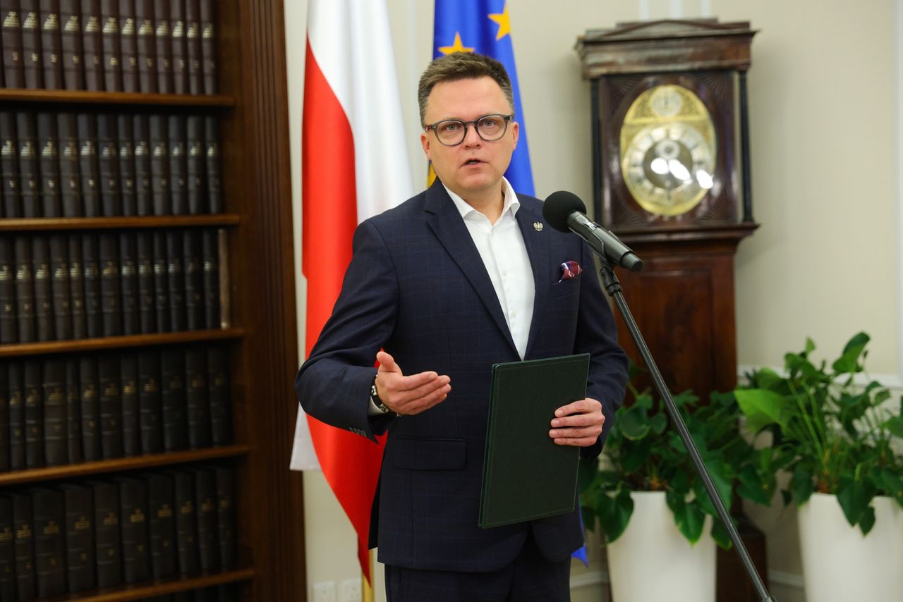 "Nie możemy wykluczyć". Hołownia o specjalnym posiedzeniu Sejmu