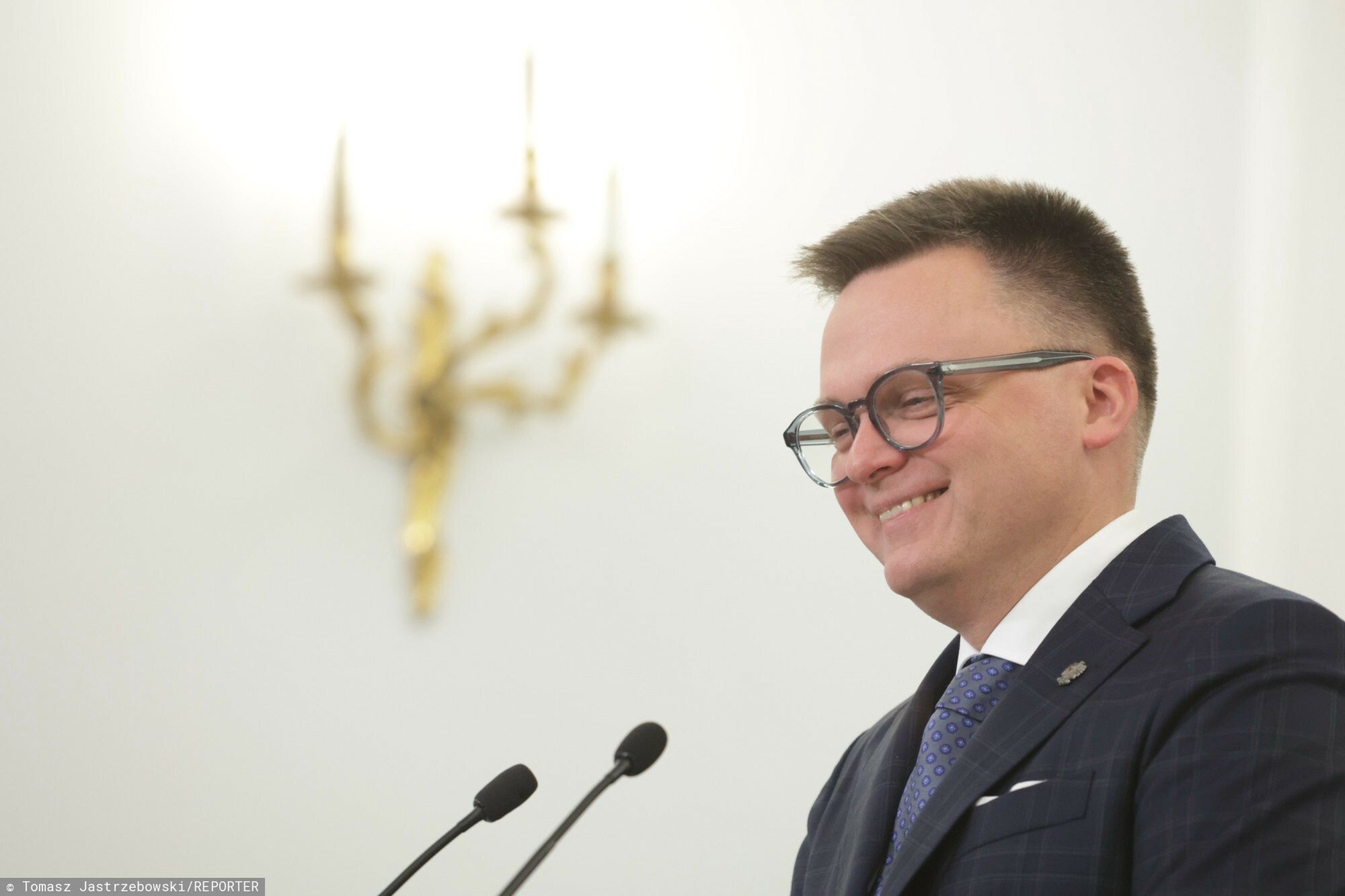 Szymona Hołownia wbija szpilę Andrzejowi Dudzie