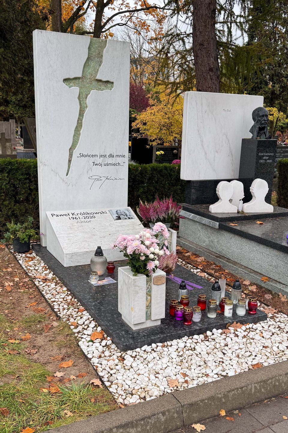 Grób Pawła Królikowskiego