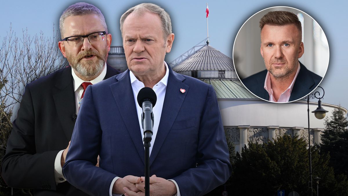 Donald Tusk "straszy" Grzegorzem Braunem, co ma szkodzić PiS