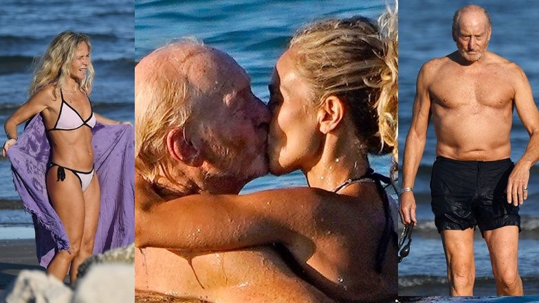 Charles Dance z młodszą partnerką