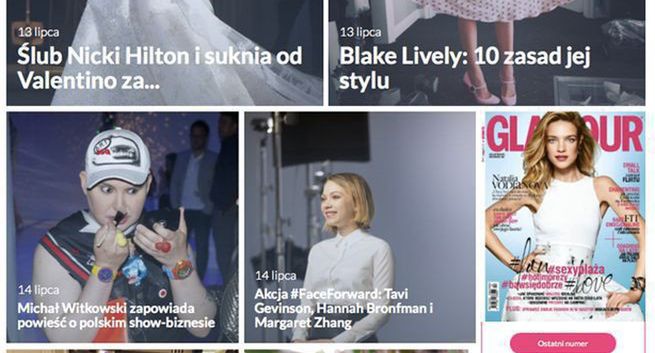 Magdalena Zawadzka z HarpersBazaar.pl do Glamour.pl