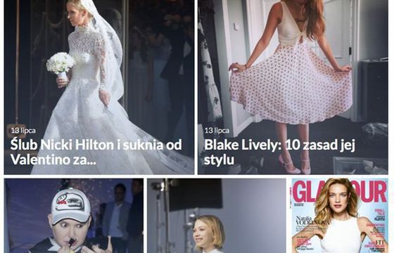 Magdalena Zawadzka z HarpersBazaar.pl do Glamour.pl