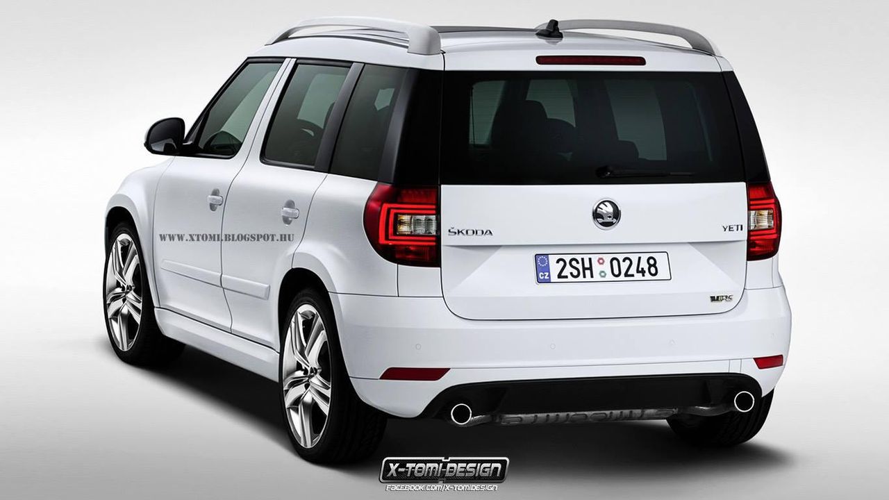 Škoda Yeti RS - projekt