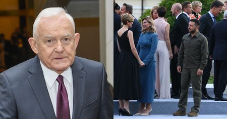 Leszek Miller wrzucił zdjęcie z Wołodymyrem Zełenskim. Wywołał BURZĘ. "Przykrą lekcję realpolitik to pan dostał z Ogórek"