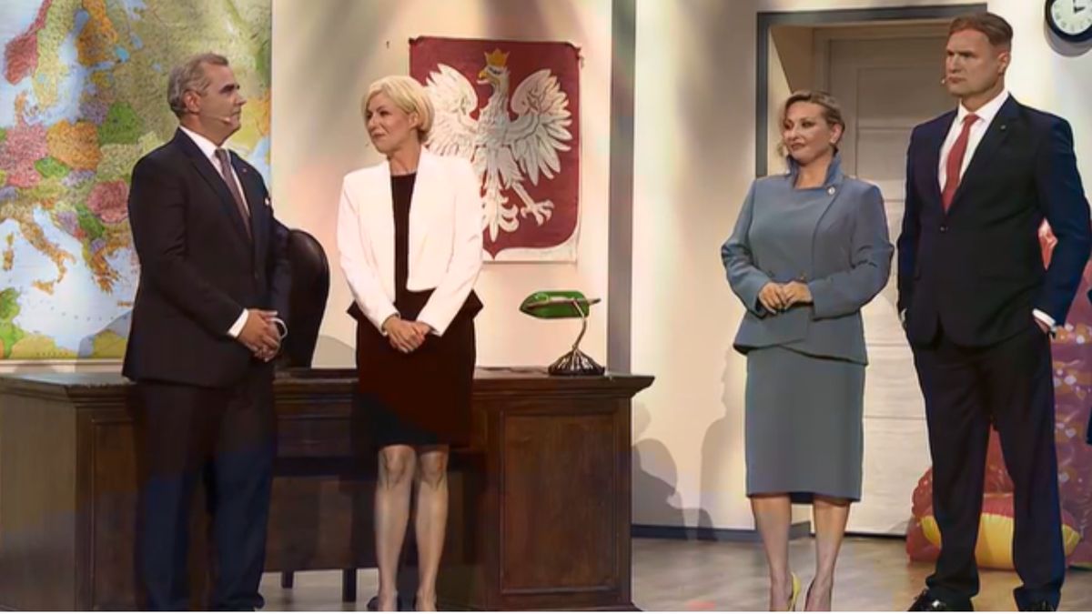 "Kabaret na żywo” - fragment skeczu „Prezydent: Wprowadzenie”