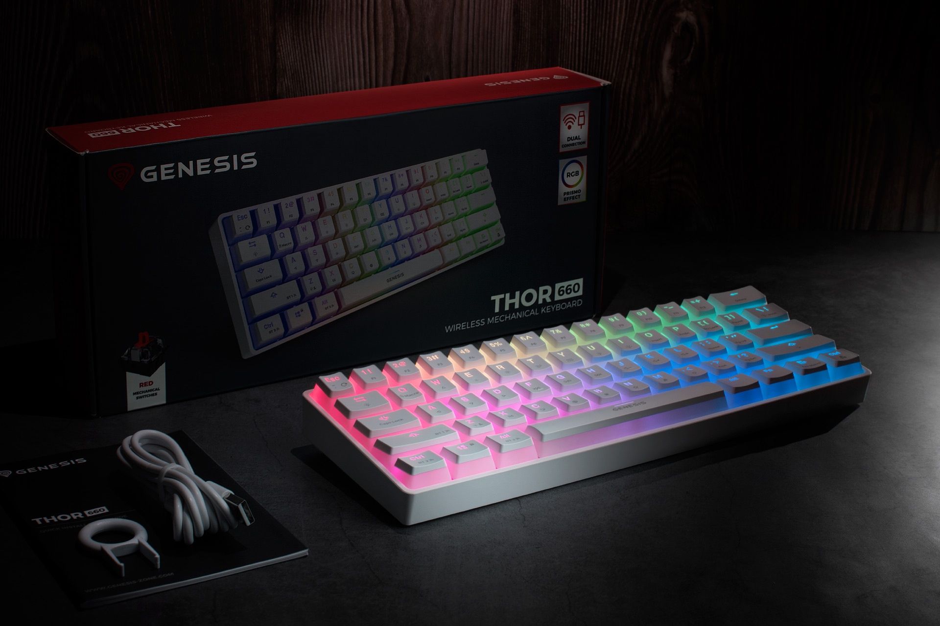 Genesis Thor 660 - klawiatura i zawartość pudełka