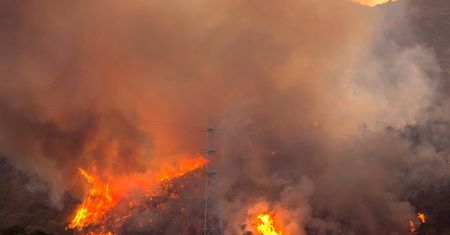 Ogromne pożary w Hiszpanii. Zginął strażak walczący z żywiołem