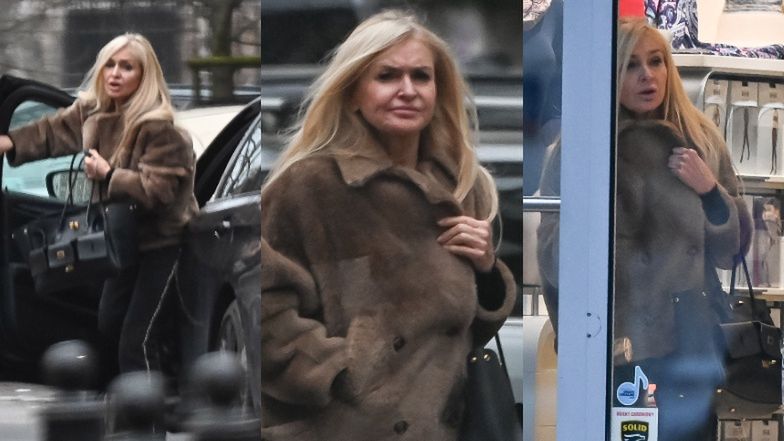 Monika Olejnik przyłapana na zakupach