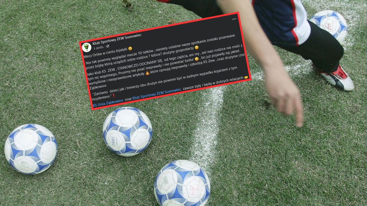 Bójka na meczu 10-latków